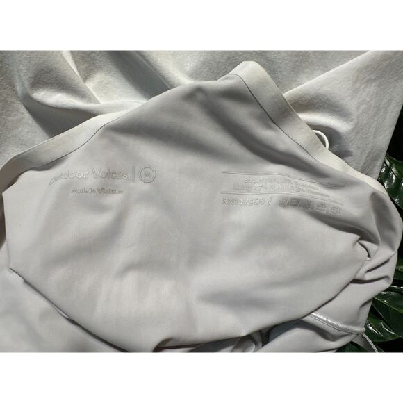 Outdoor Voices White Tennis Mini Workout Dress Size Medium - Picture 5 of 8